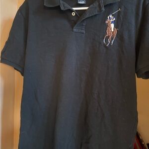Ralph Lauren Boys XL Polo Shirt in Black